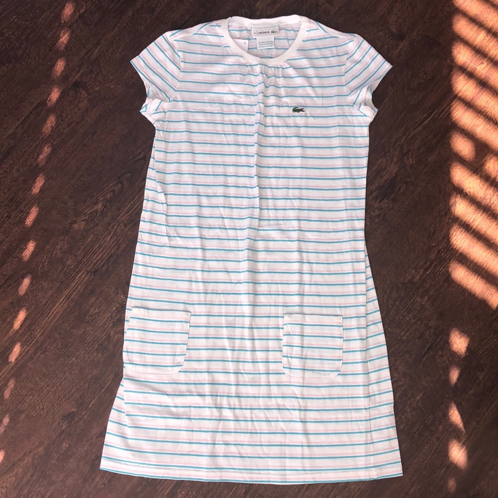NWT LACOSTE Girls dress Sz 14 yr - Picture 2 of 8
